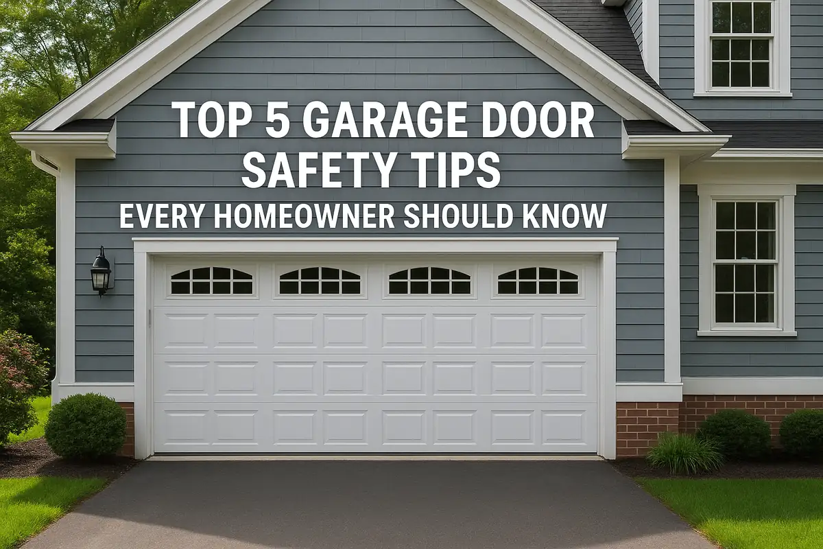 Top 5 Garage Door Safety Tips Every Homeowner Should Know - Go Garage Door Repair